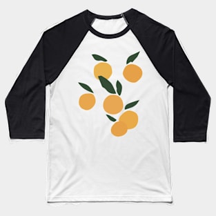 Abstract oranges Baseball T-Shirt